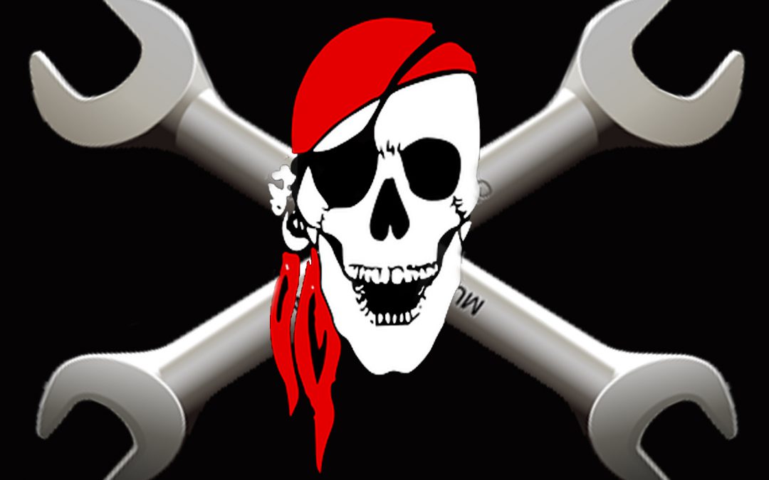 bandera mecanicos piratas